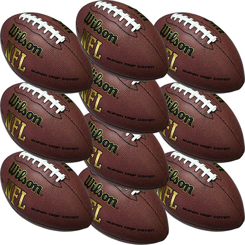 Bola de Futebol Americano Oficial NFL Super Grip - Wilson