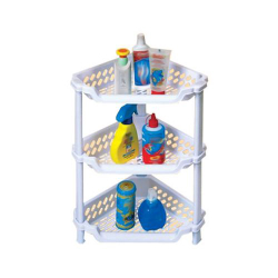 Suporte Banheiro Porta Shampoo Desmontável 3 Bandejas - São Bernardo Menor preço em Suporte Banheiro Porta Shampoo Desmontável 3 Bandejas - São Bernardo