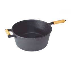 Caçarola de Ferro Fundido com Cabo sem Tampa 1,3L Menor preço em Caçarola de Ferro Fundido com Cabo sem Tampa 1,3L