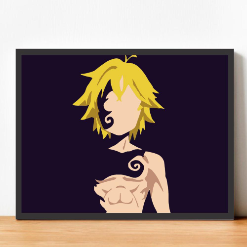 Quadro Decorativo Anime Nanatsu No Taizai 01 em Promoção na Americanas