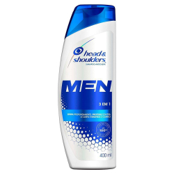 Shampoo Head & Shoulders Anticaspa 3 Em 1 Masculino 400Ml Menor preço em Shampoo Head & Shoulders Anticaspa 3 Em 1 Masculino 400Ml