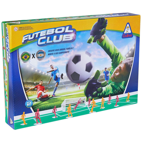 Futebol De Botão Bolão 12 Times Seleções Jogo Infantil Menino Gulliver  Original em Promoção na Americanas