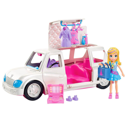 Boneca Polly Pocket O Melhor Carro de Todos Mattel BCY59