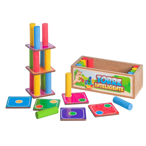 3 Jogos Em 1 Bichinhos Equilibristas Brinquedo Torre Madeira - Pais e  filhos - Outros Jogos - Magazine Luiza