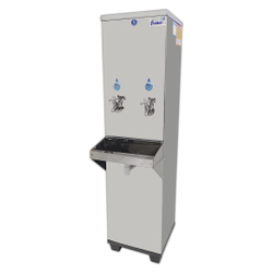 Menor preço em Bebedouro Industrial Coluna 25 Litros Com 2 Torneiras Água Natural - Frisbel