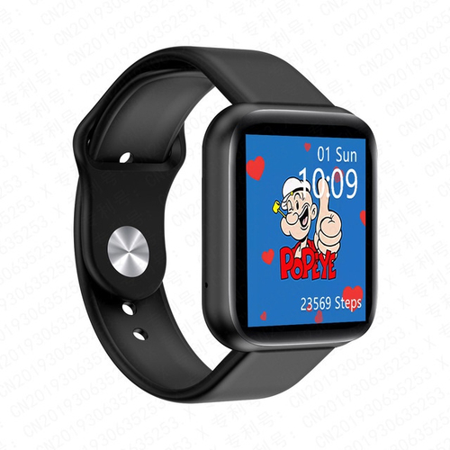 Y68 Plus 1.54'' tela colorida ips Smart Watch Sport Bluetooth nas americanas