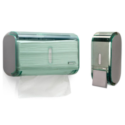 Kit Dispenser Papel Toalha + Saboneteira Premisse Urban Compacta Verde é boa?