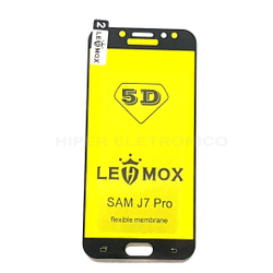Película De Gel 5d Cobre Inteira Galaxy J7 Pro J730 Preto Menor preço em Película De Gel 5d Cobre Inteira Galaxy J7 Pro J730 Preto