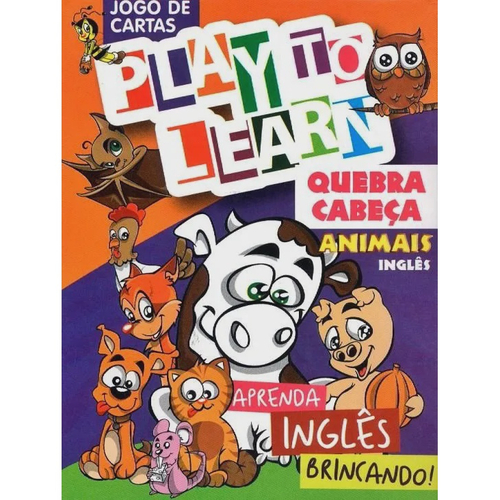 Play To Learn - Alfabeto Em Inglês - Jogo Da Memória na Americanas Empresas