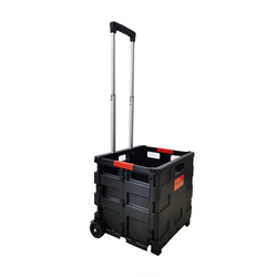 Carrinho de Compras Multiuso Cesto Transporte Dobrável 25kg Best é boa?