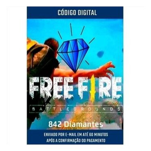 Garena Free Fire - 100 diamantes + 10% de bônus