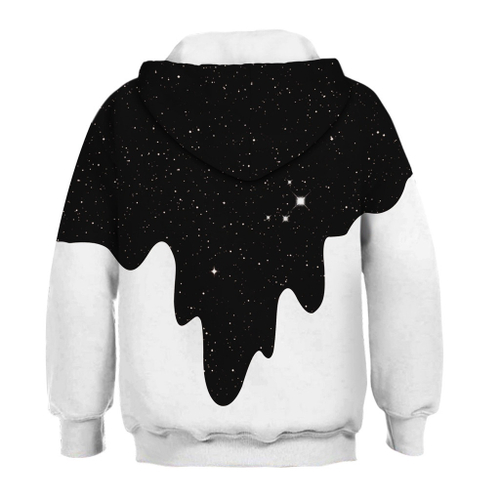 childrens black moletom com capuz