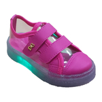 Tenis Transparente LED Infantil WorldColors Tam 23/32 promoção