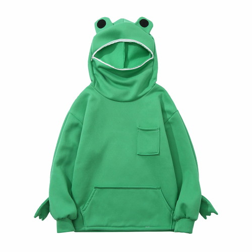 frog moletom com capuz kids