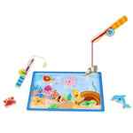 Jogo Pesca Divertida De Madeira Com Imã Tooky Toy