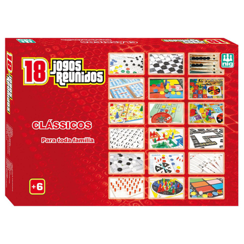 Jogo de Tabuleiro - 2 por 1 - Dama e Ludo - Nig Brinquedos