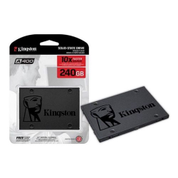 Ssd 240gb Kingston Sata 6gb/s 2.5 Pol. Lacrado A400 500mb/s Menor preço em Ssd 240gb Kingston Sata 6gb/s 2.5 Pol. Lacrado A400 500mb/s