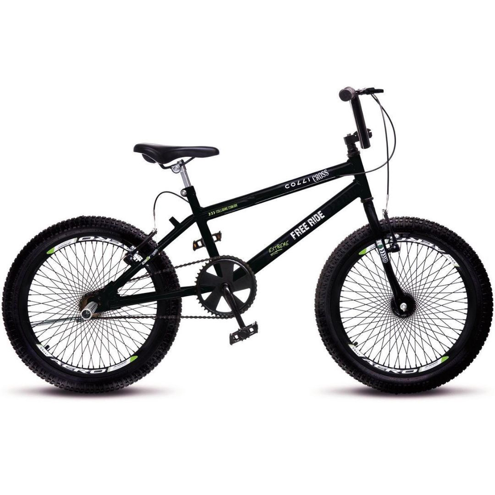 Bicicleta Infantil Aro 20 Bmx Cross Freestyle Preto na Americanas