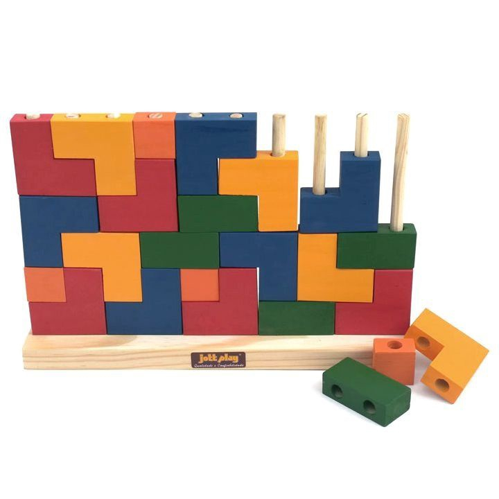 Kit Encaixe e Desencaixe (10 jogos em plastico) - JottPlay - Compre  brinquedos educativos online