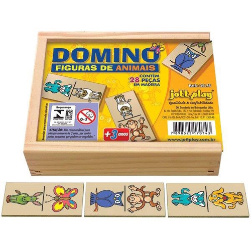 Jogo Dominó Disney Animais / Domino game Disney animals - Grow