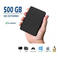 Hd Externo 500gb 2.5 2.0 Ps3 Ps4 Wii Oferta Promoção! Menor preço em Hd Externo 500gb 2.5 2.0 Ps3 Ps4 Wii Oferta Promoção!