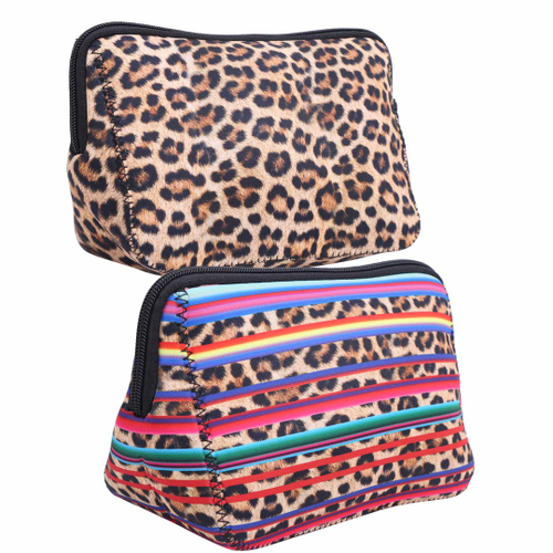 cheetah neoprene bolsa