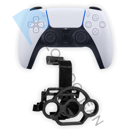 Mini Volante Controle PS5 Playstation 5 Jogos Corrida Preto no