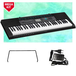 Teclado Casio CTK2550 Arranjador Musical 5/8 Preto Com Fonte Menor preço em Teclado Casio CTK2550 Arranjador Musical 5/8 Preto Com Fonte