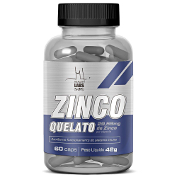 Zinco Quelato 60 Cáps - Health Labs Menor preço em Zinco Quelato 60 Cáps - Health Labs