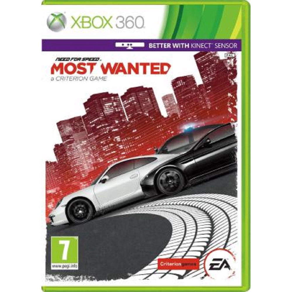 Jogo Need For Speed Most Wanted Xbox 360