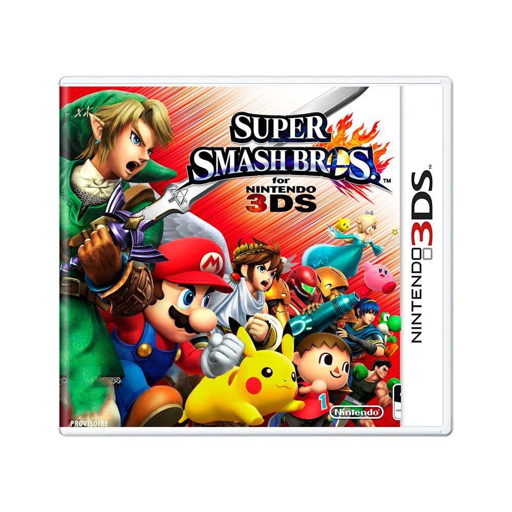 Jogo Super Smash Bros 3DS em Promocao na Americanas