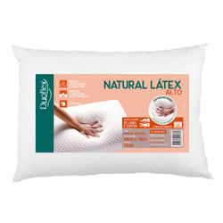 Travesseiro Duoflex Alto 16cm Natural Látex 50x70 Menor preço em Travesseiro Duoflex Alto 16cm Natural Látex 50x70