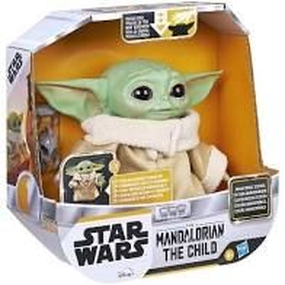 Pelúcia Star Wars Grogu com Sons e Movimentos - Mattel no Shoptime