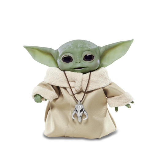 Pelúcia Star Wars Grogu com Sons e Movimentos - Mattel no Shoptime