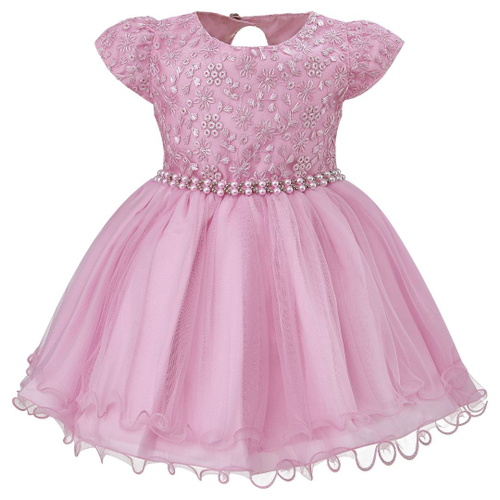 Vestido rosa 2024 princesa infantil