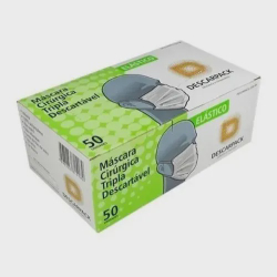 Máscara Tripla Com Elástico Caixa c/ 50 Un. Descarpack é boa?