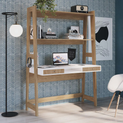 Estante Escrivaninha Retrô com 2 Gavetas 1,25m 26907 Trend Artesano é boa?