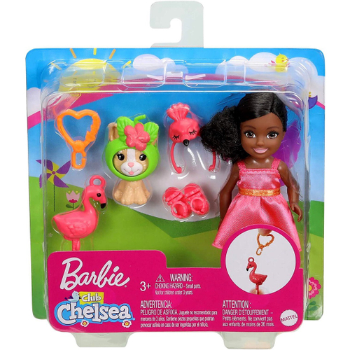 Boneca Barbie Petite Morena Playset Cozinha Gatinho - Mattel