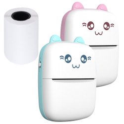 Móvel De Impressora 200DPI sem fio Bluetooth Mini Impressora Térmica Portátil Foto de Aprendizagem para As Crianças da Criança Pintura Mulheres Homens Presente é boa?