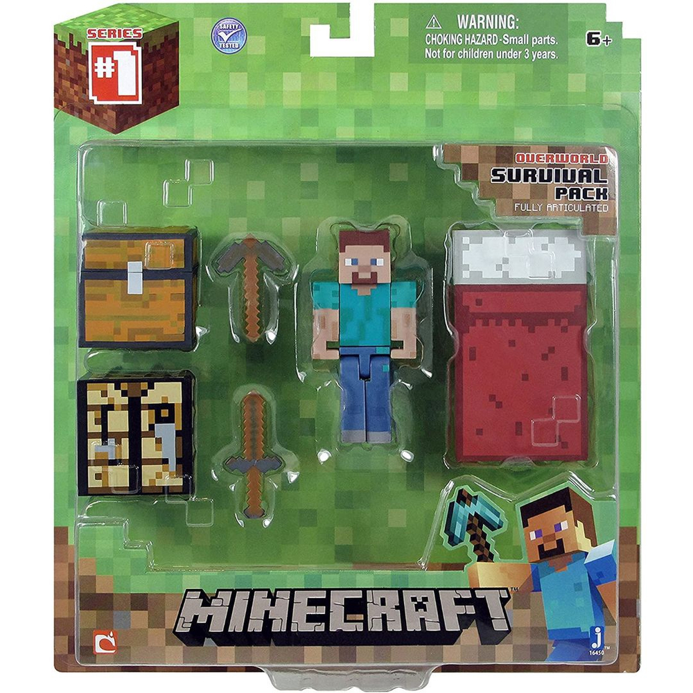 Boneco do steve minecraft