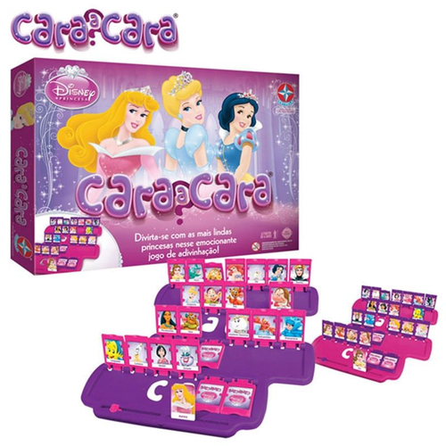 Jogo Cara a Cara Princesas Disney - Estrela