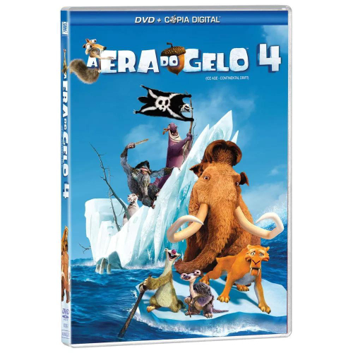 Box Blu-Ray - A Era Do Gelo - Quadrilogia 4 Filmes - Lacrado na