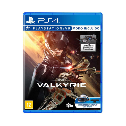 Jogo Midia Fisica Eve Valkyrie Playstation 4