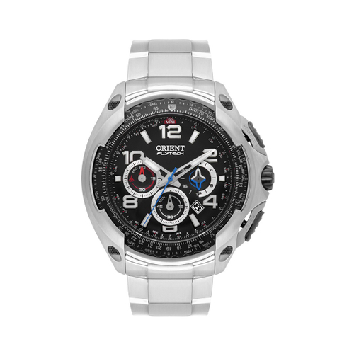 Relógio orient chronograph online flytech titanium