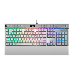 Teclado Gamer Mecânico Redragon Yama rgb Switch Outemu Roxo Anti-Ghosting - Branco Menor preço em Teclado Gamer Mecânico Redragon Yama rgb Switch Outemu Roxo Anti-Ghosting - Branco