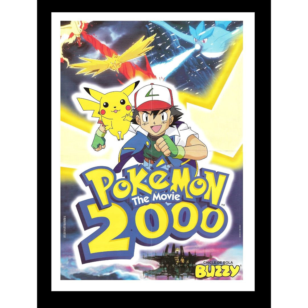 Quadro Filme Pokemon 2000 35x45 Cm no Shoptime