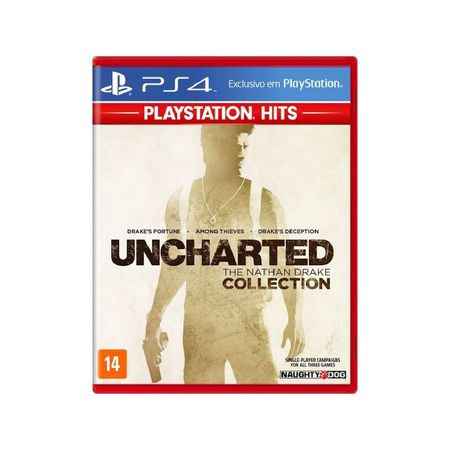 Uncharted Collection Ps4 Mídia Física Lacrado