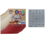 1500 cartelas para bingo 1 à 75 (15 Blocos com 100 folhas cada)