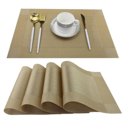 Kit 6 Unidades Jogo Americano Mesa Posta Jantar Menor preço em Kit 6 Unidades Jogo Americano Mesa Posta Jantar