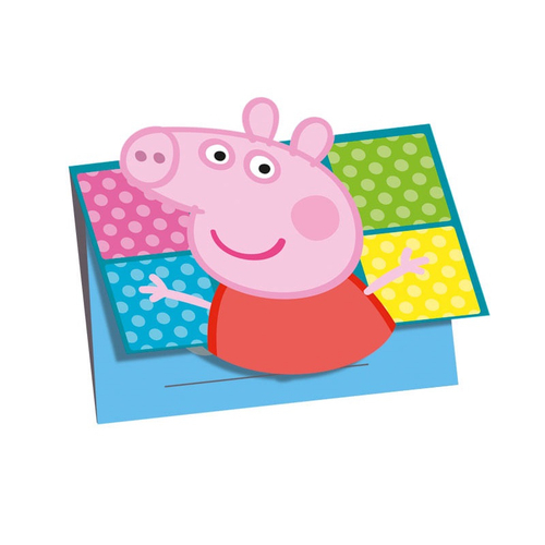 Peppa - casinha cores fortes - festa decoração no Shoptime